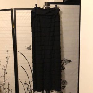 Long black shirt, large, New condition